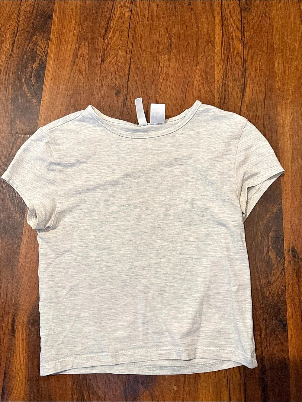 H&M Divided Short Sleeve T-Shirt Gray XS